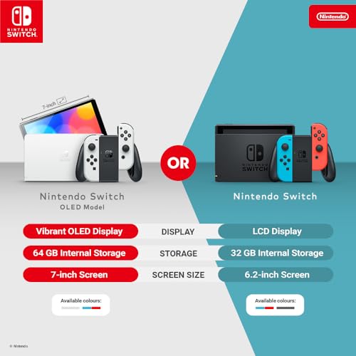 Nintendo Switch (OLED Model) - White [UK Import]