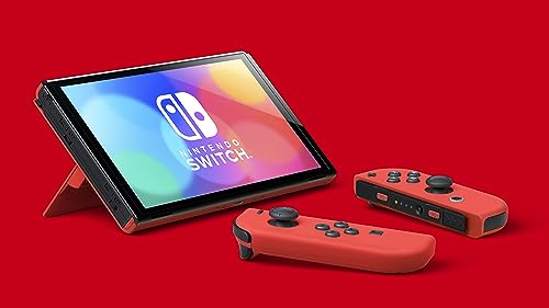 Nintendo Switch (OLED-Modell) - Mario-Edition (rot)
