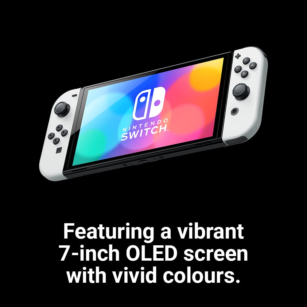 Nintendo Switch (OLED Model) - White [UK Import]