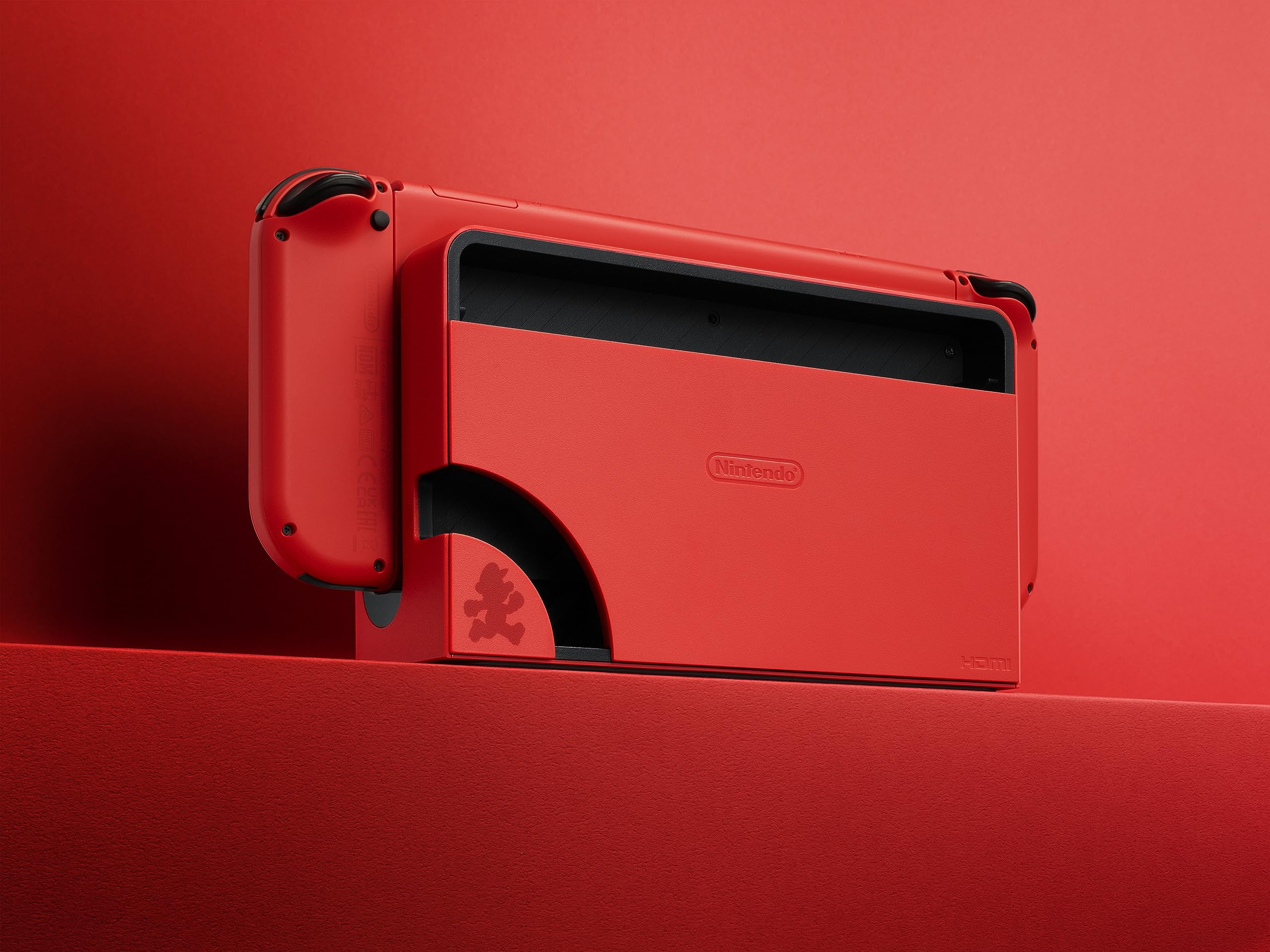 Nintendo Switch (OLED-Modell) - Mario-Edition (rot)